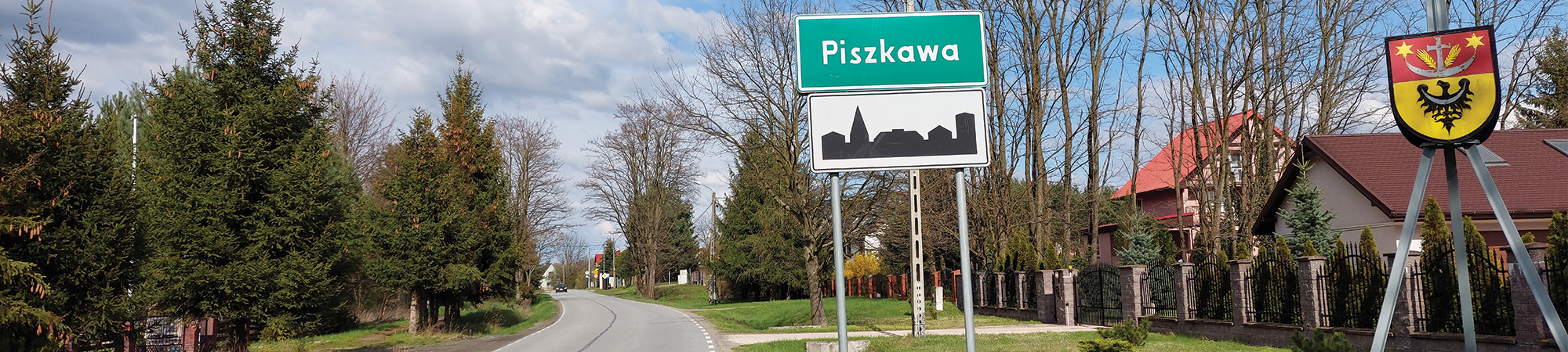 panorama - miejscowość Piszkawa